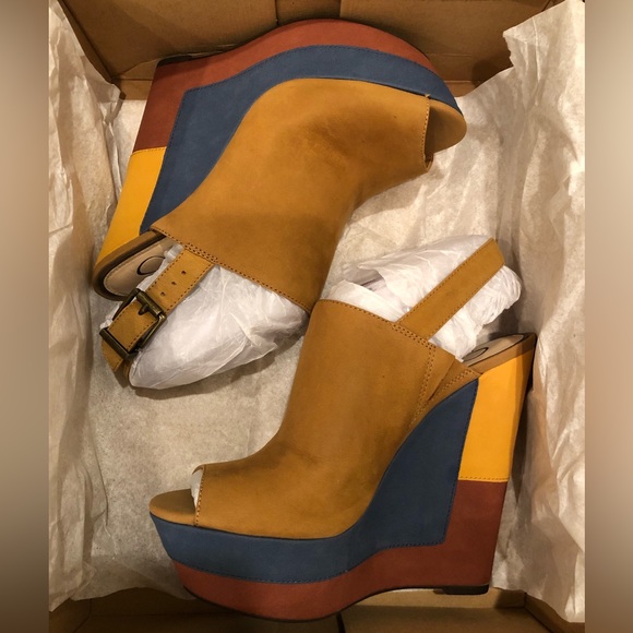 🌼JESSICA SIMPSON RADINA WEDGE SANDAL-platform - Picture 5 of 6